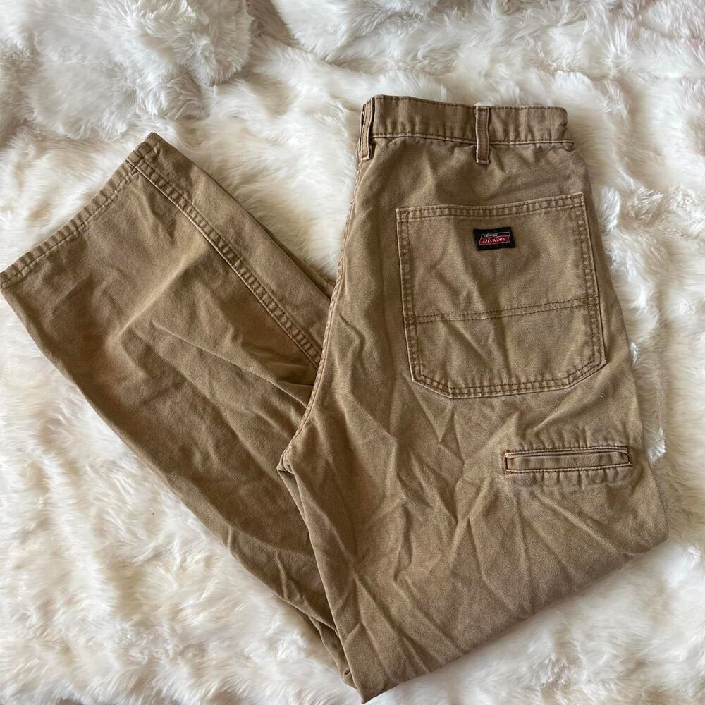 Dickies Men's Tan and Brown Cargo/ Carpenter Pants